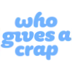 Who Gives A Crap logo